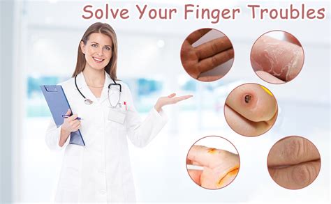 Amazon.com: 16Pcs Gel Finger Cots with Air Holes, Gel Finger Protectors ...