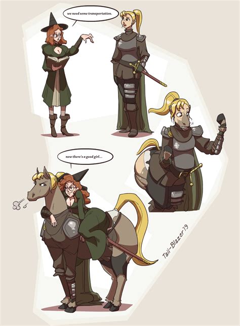 Knight Horse TF by Tail-Blazer on DeviantArt | Furry tf, Furry tg tf ...