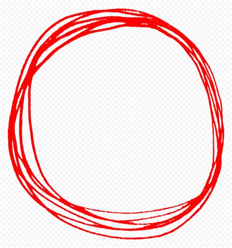 Red Circle Transparent Background