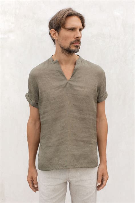 Men Linen Shirts - 100% Linen Collection