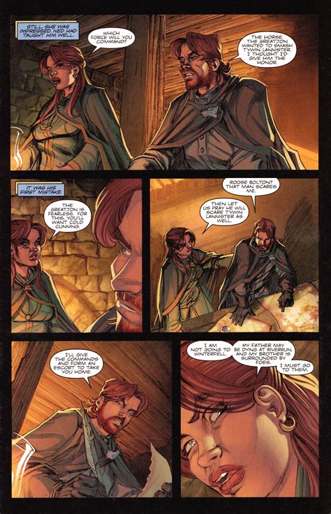 Read online A Game Of Thrones comic - Issue #18