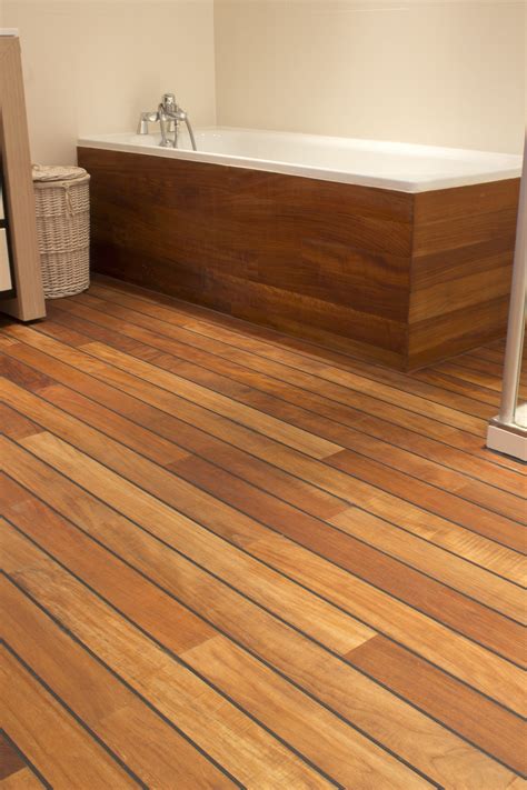 Wood Bathroom Floor – Flooring Ideas