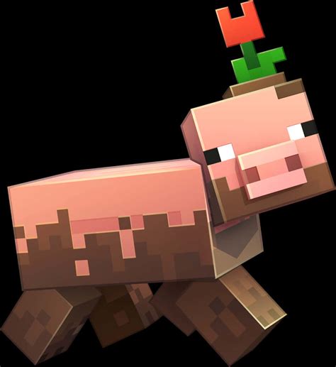 [100+] Minecraft Pig Png Images | Wallpapers.com