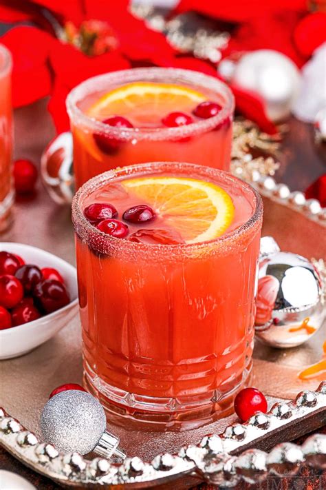 Easy Christmas Cocktail | Just 3 Ingredients - Mom On Timeout