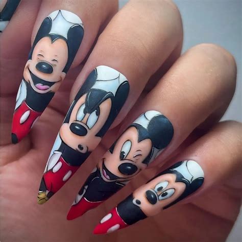 30 Best Mickey Mouse Nail Design Ideas You Should Check