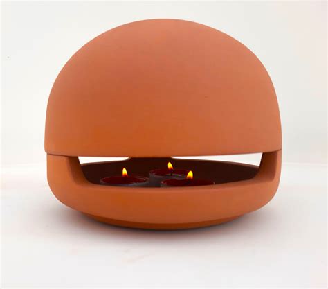 Tea Light Clay Pot Heater at Milla East blog