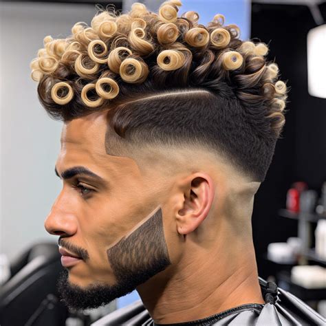 15 Stylish Fade with Curls on Top Ideas for Your Next Haircut - Burst ...