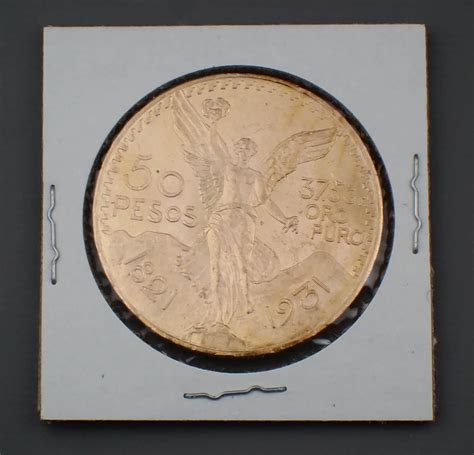 Lot - 1931 MEXICAN 50 PESOS 'CENTENARIO' GOLD COIN