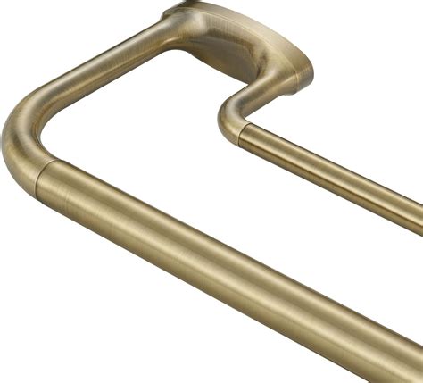 Amazon.com: Mayrhyme Double Curtain Rods, Wrap Around Curtain Rod for ...