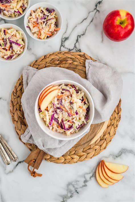Apple Cabbage Coleslaw• The Fresh Cooky