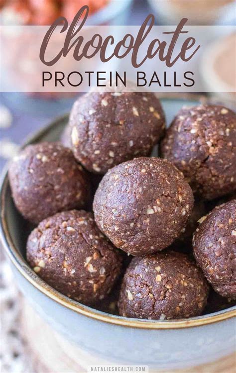 Chocolate Peanut Butter Protein Balls | Natalie's Health