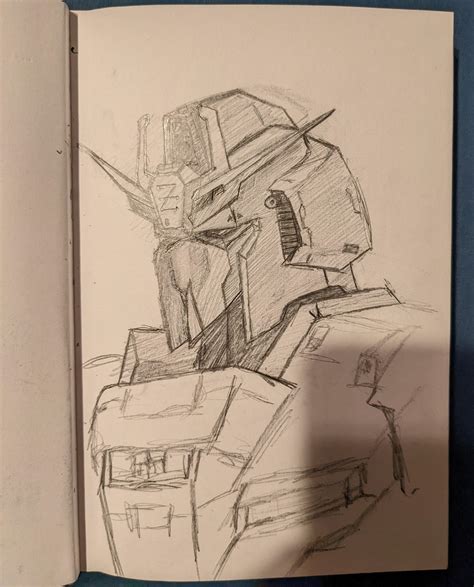 Quick sketch of Katoki's Zeta Gundam design just for fun : r/Gundam