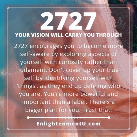 2727 Angel Number - Your Vision Will Carry You Through! | Seeing 2727 ...