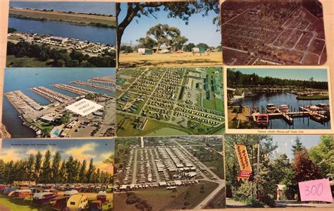 Trailer Parks - Mobile Homes 20+ Postcards - Mary L. Martin Ltd