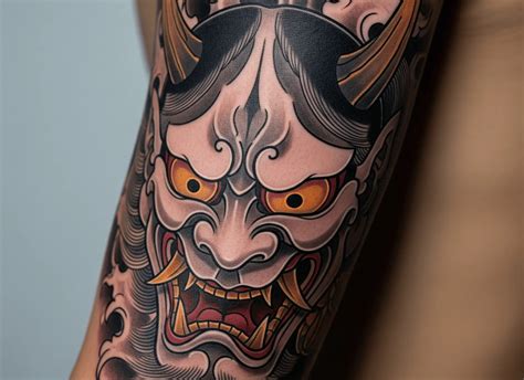 Hannya Mask Tattoo vs Oni: Key Differences Explained