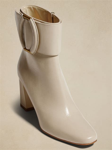 Ravello Leather Ankle Boot | Banana Republic