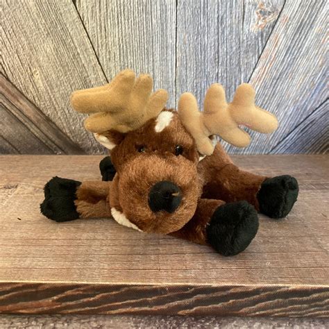 Vintage Moose Plush Webkinz Ganz 8 Inch ORIGINAL Toy Stuffed Animal Dog ...