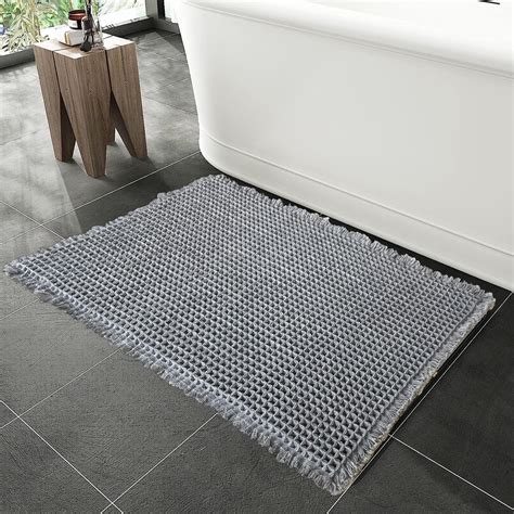 Amazon.com: SHIMOH Waffle Bath Mat, Super Absorbent Non-Slip Bath Mats ...