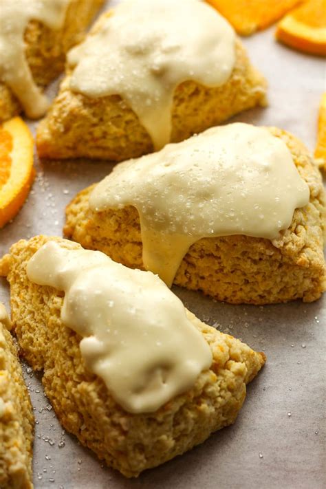 Glazed Orange Scones - SueBee Homemaker