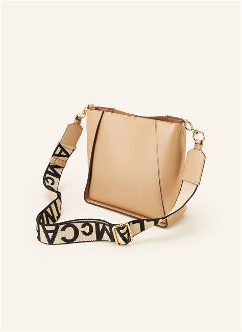 STELLA McCARTNEY Crossbody bag in beige