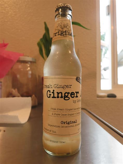 Ginger Ale That Has Real Ginger at Peggy Rios blog