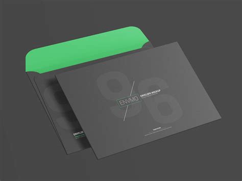 Free 6x9 Inch Envelope Mockup | Free PSD Templates