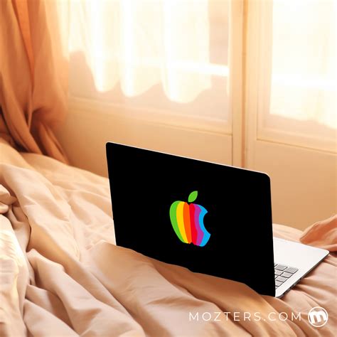 Apple Rainbow Laptop Skins - Mozters