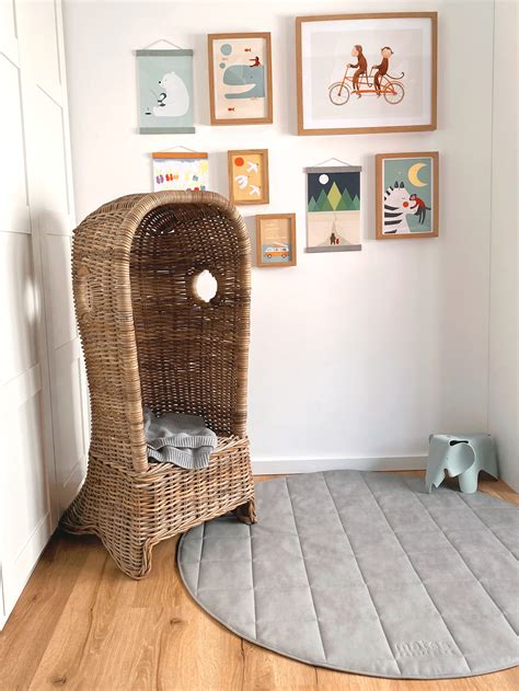 Quilt Nº 11 120cm round - mates for living high chair mat, floor protection