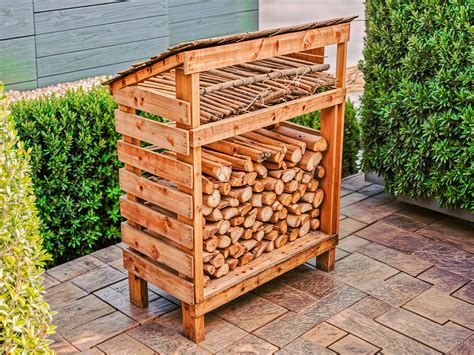 DIY Firewood Shed Plans: Outdoor Garden Storage (digital PDF Download ...