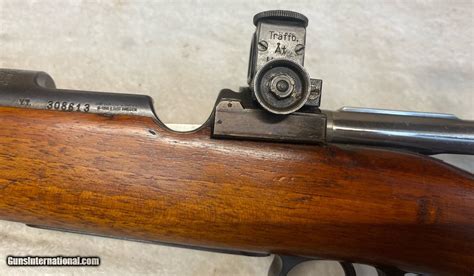 CARL GUSTAFS Mauser Model 1896 w/Swedish Peep Sight Matching 6.5X55MM ...