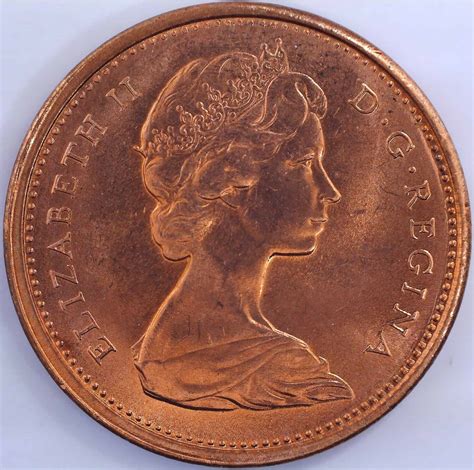 Canada - 1965 1-Cent SBB5 - B.UNC