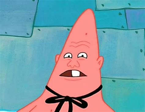 Patrick Star Dummes Gesicht