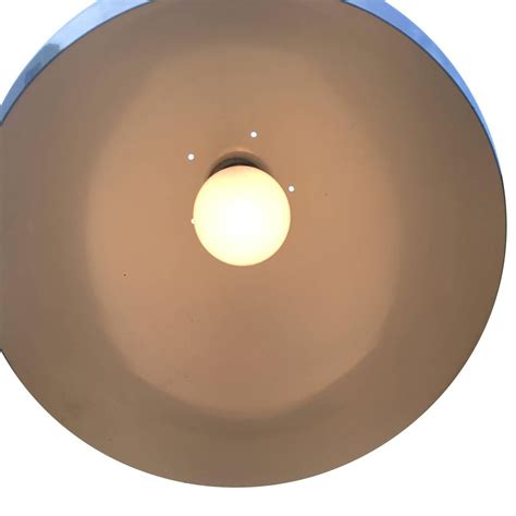 Chrome And White Marble Goose Neck Floor Lamp For Sale at 1stDibs