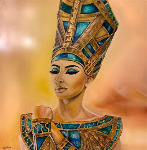 Cleopatra Painting by Christina Kristovsky