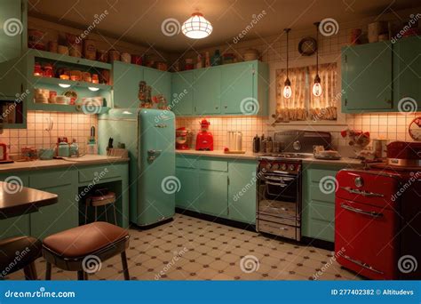 Retro Appliances, Set Of Vintage Machinery. Coloring Page With ...