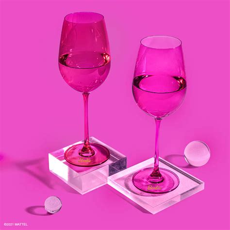 Drink in Pink Wine Glasses - Traditional, Flutes, Coupes & More - WINONOIRE