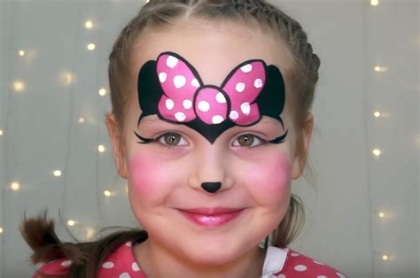 Face Paint Ideas Minnie Mouse at Jeremy Horton blog