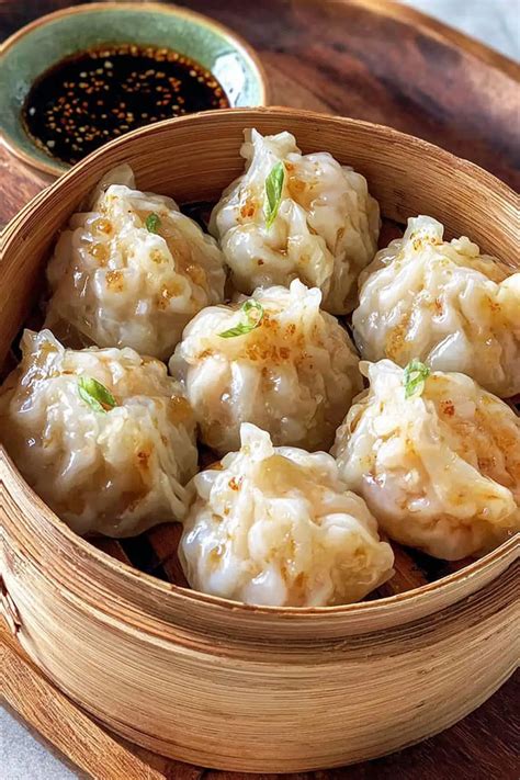 Steamed Shrimp Dumplings Recipe - My Fish Recipes