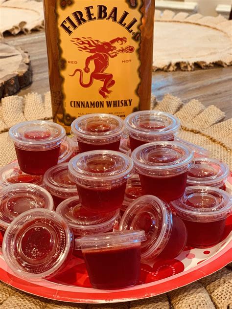 Fireball Whiskey Shot Specials