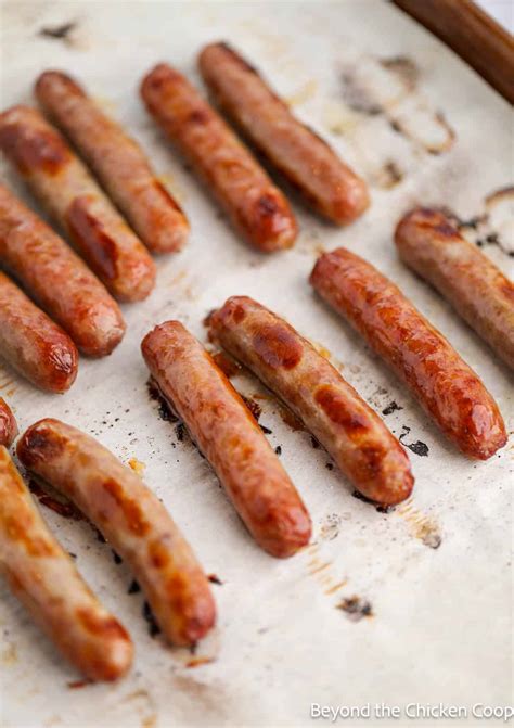 The Simple Secret to Perfect Oven-Baked Breakfast Sausages