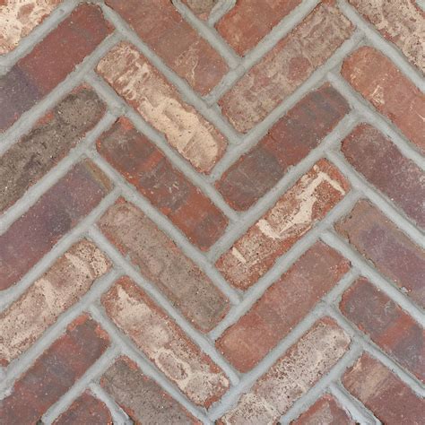 Castle Gate Thin Brick Herringbone Panel | Floor and Decor