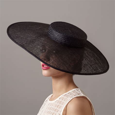 Elegant Black Wedding Hat for Women - Black Church Hat - Black Tea ...