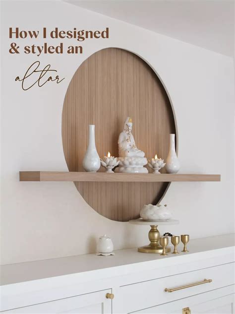 Creating a Stunning Altar: My Design Journey | Pooja room design, Altar design, Home room design