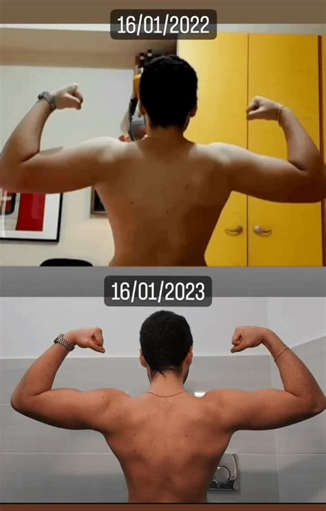 M/18/170cm [92kg > 70kg = 22kg] Back Progress in 1 year : r/progresspics