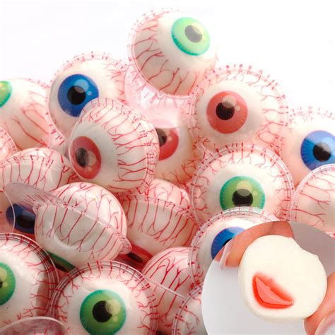 Gummy Candies Jelly Filled Gummies Gummy Eyeballs Halloween Candy ...