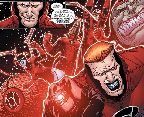 Red Lantern Guy Gardner | Red lantern corps, Red lantern, Anime vs cartoon