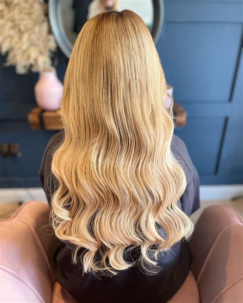 Blonde Hair Extensions Full Head at Steven Payton blog