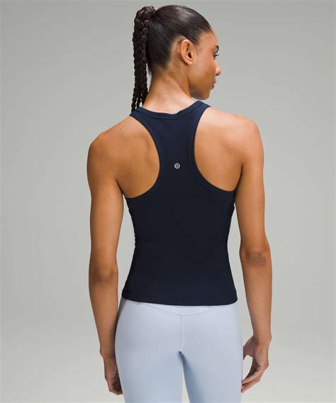 Lululemon Align Waist-Length Racerback Tank Top - True Navy - lulu fanatics