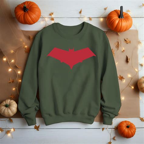 Red Hood Symbol Jason Todd T-Shirt Black-TH6478 - Walmart.com