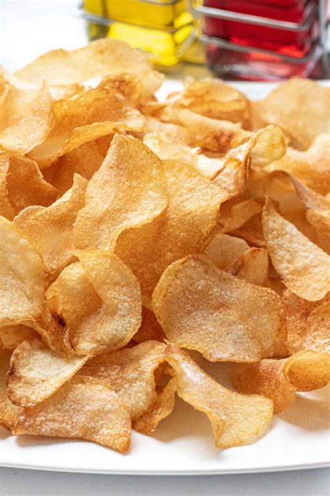 Homemade Salt and Vinegar Chips - Served From Scratch